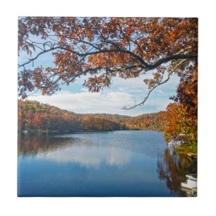 Autumn at Lake Killarney Tile