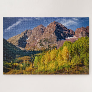 Autumn at Maroon Bells 1000 Piece Puzzle