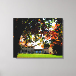 Autumn at Mount Vernon Wrapped Canvas