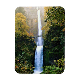Autumn at Multnomah Falls, OR Magnet