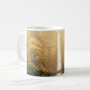 Autumn at Multnomah Falls, Oregon Coffee Mug