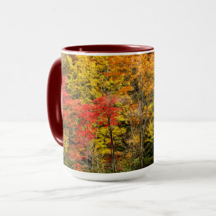 Autumn at Sims Pond North Carolina, Blue Ridge Mug