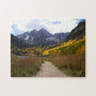 Autumn at the Maroon Bells Colorado Puzzle