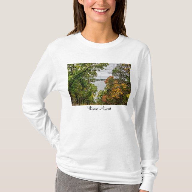 Autumn At Truman Dam Long Sleeve Tshirt (Front)