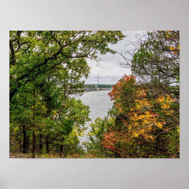 Autumn At Truman Dam Poster (Front)
