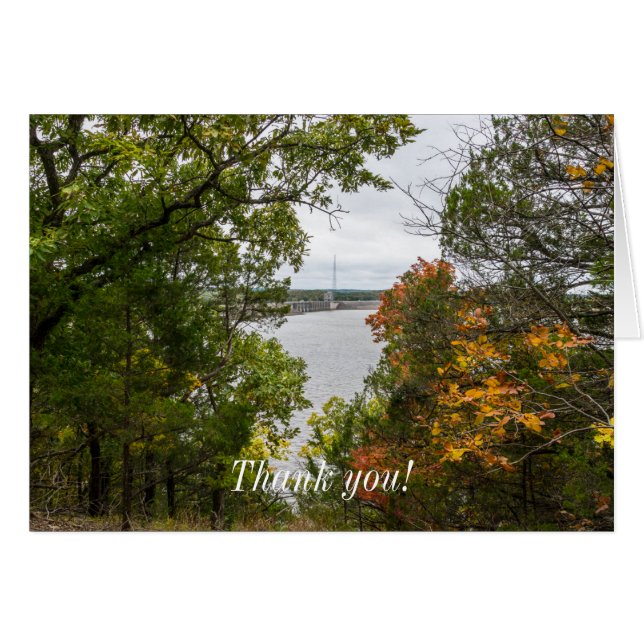 Autumn At Truman Dam Thank You (Front Horizontal)