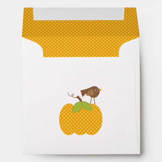 Autumn Baby Shower Envelopes (Back (Bottom))