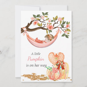 Autumn Baby Shower Invitation