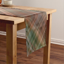 Autumn Baldcypress Orange, Red, and Green Plaid