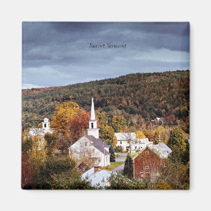 Autumn, Barnet, Vermont Magnet