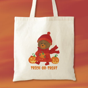 Autumn Bear Halloween Trick-or-Teat Bag