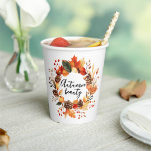 Autumn Beauty coffee mug Paper Cups