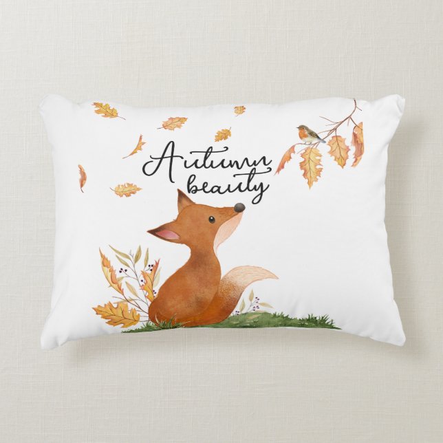 Autumn Beauty  Decorative Cushion (Front)