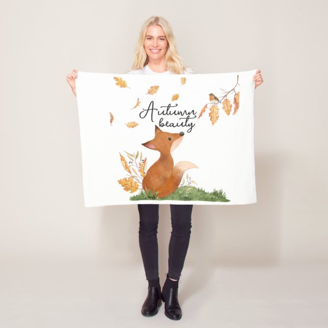 Autumn Beauty  Fleece Blanket (In Situ)