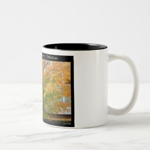 Autumn Beauty Hot Springs, Arkansas Apparel Gifts Two-Tone Coffee Mug