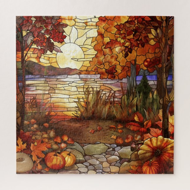 Autumn Beauty Puzzle (Vertical)