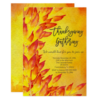 Thanksgiving Gathering Invitation 10