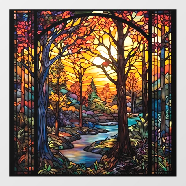 Autumn Beauty Window Cling (Sheet)