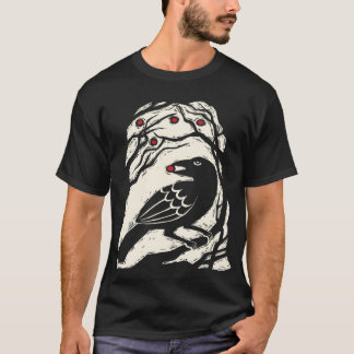 Autumn Berries Bird Print Essential  T-Shirt