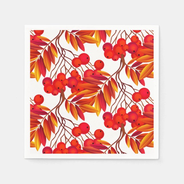 Autumn Berries Napkins (Front)
