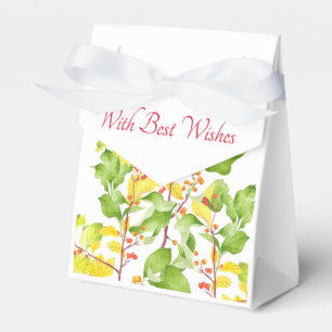 Autumn Berries on a Favour Box