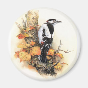 Autumn Bird Magnet