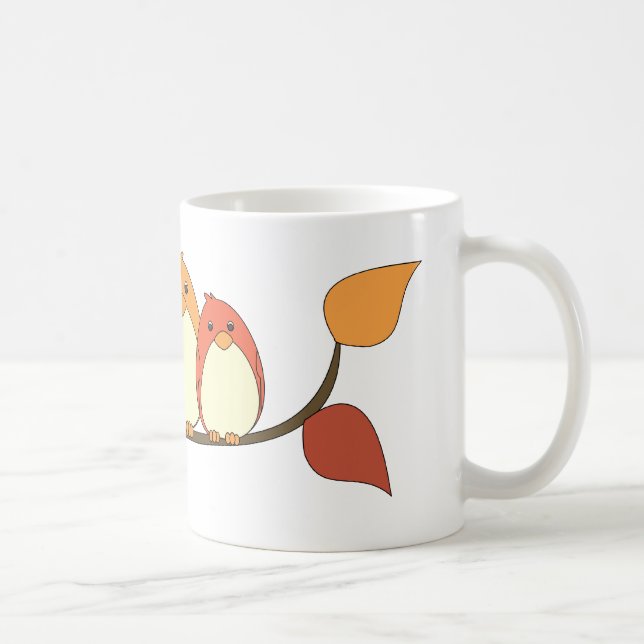 Autumn Birds Coffee Mug (Right)
