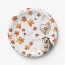 Autumn Birthday Bash - Hedgehog & Nature Themed