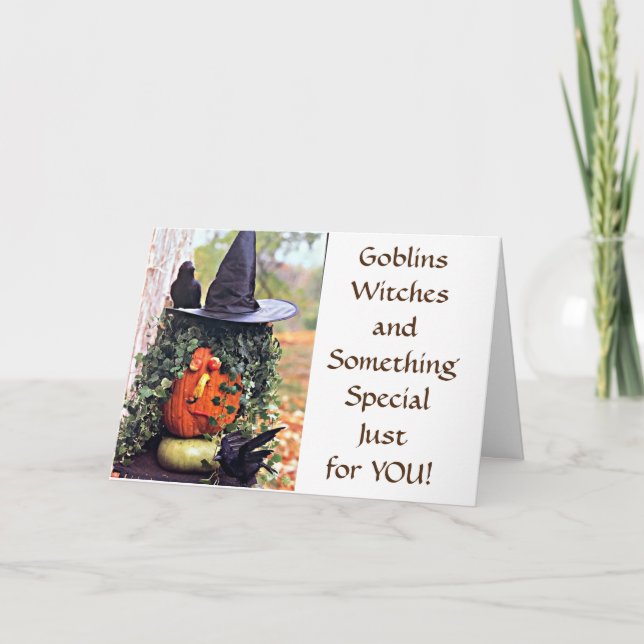 ***AUTUMN BIRTHDAY WISHES*** CARD (Front)