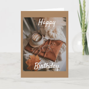 AUTUMN *BIRTHDAY WISHES* DAUTHER CARD