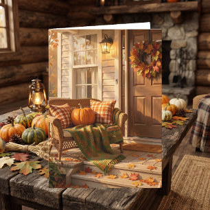 Autumn Blessings   Dear September  Holiday Card
