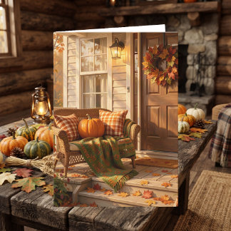 Autumn Blessings | Dear September Holiday Card