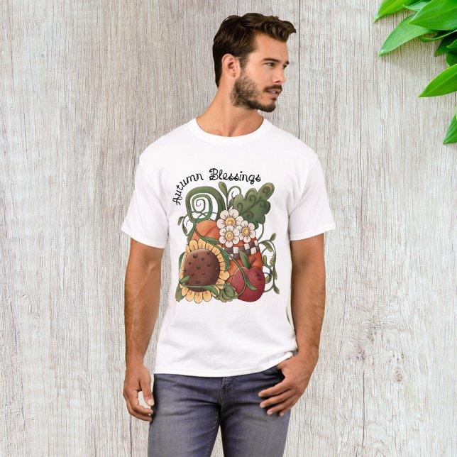 Autumn Blessings Fall Harvest  T-Shirt (Creator Uploaded)