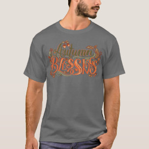 Autumn Blessings Inspirational Christian T-Shirt