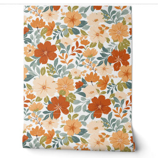 Autumn Blooms - Fall Garden Meadow Wallpaper