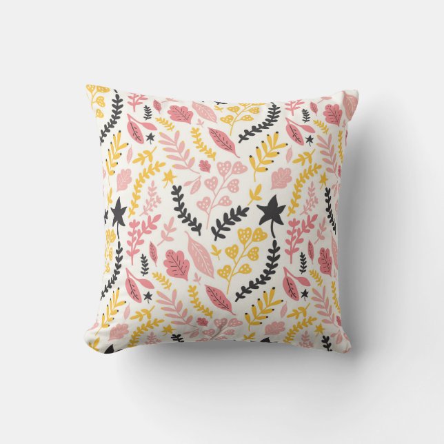 Autumn Blooms Pillow (Front)