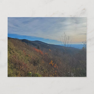 Autumn Blue Ridge Parkway Linn Cove Viaduct Postcard