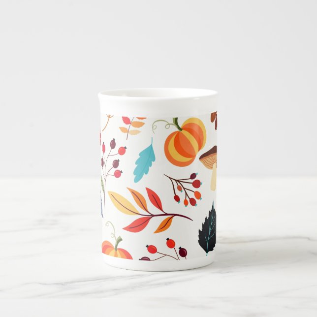 Autumn Bone China Mug (Front)