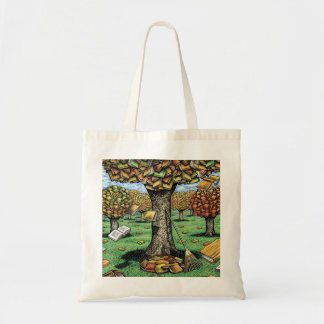 Autumn Books Tote Bag