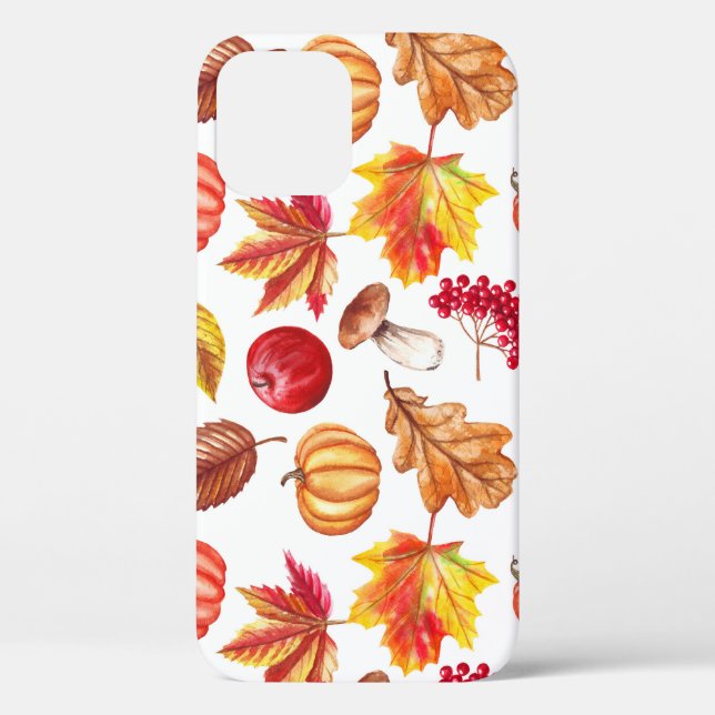 Autumn Botanic Seamless: Floral Elegance. Case-Mate iPhone Case (Back)