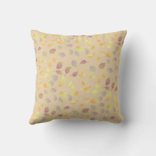 Autumn Botanical Leaves Cushion