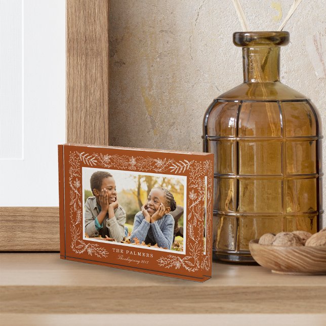 Autumn Botanical Photo Block (Creator Uploaded)