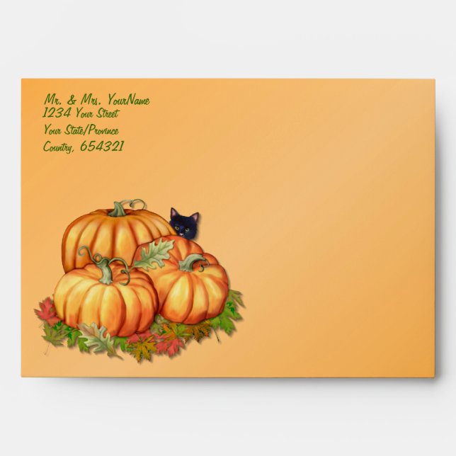 Autumn Bounty -a7 - Customise Envelopes (Front)