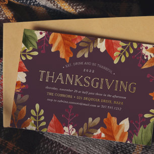 Autumn Bounty   Thanksgiving Dinner