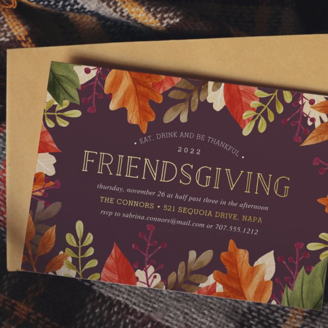Autumn Bounty | Thanksgiving Friendsgiving Dinner (Creator Uploaded)