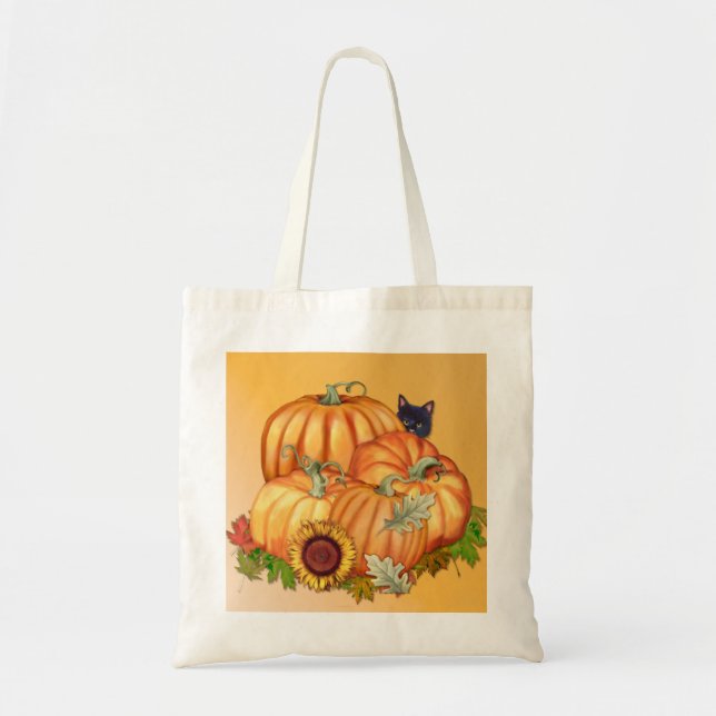 Autumn Bounty Tote Bag (Front)