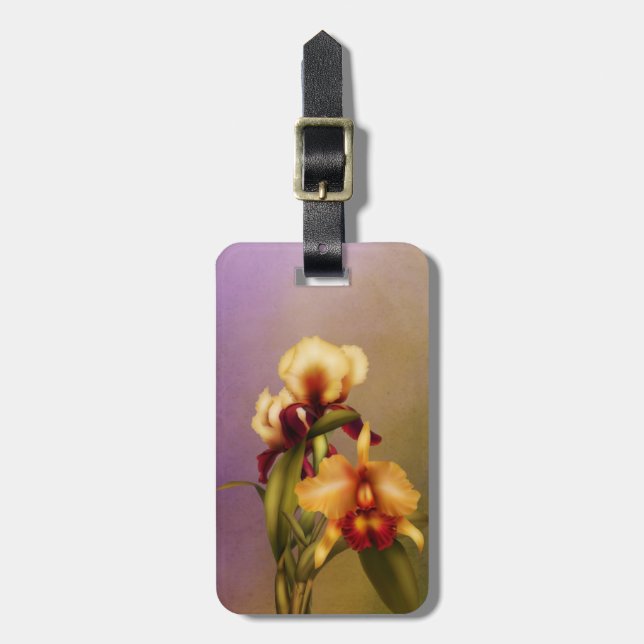 Autumn Bouquet Luggage Tag (Front Vertical)