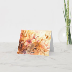 Autumn Bouquet Note Card