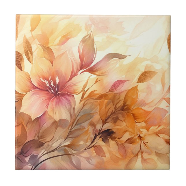 Autumn Bouquet Tile (Front)