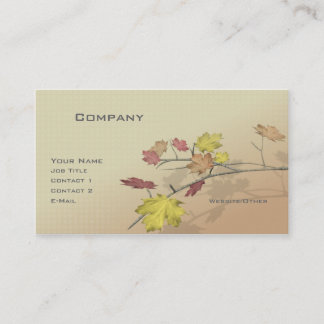 Autumn Branch Business Card